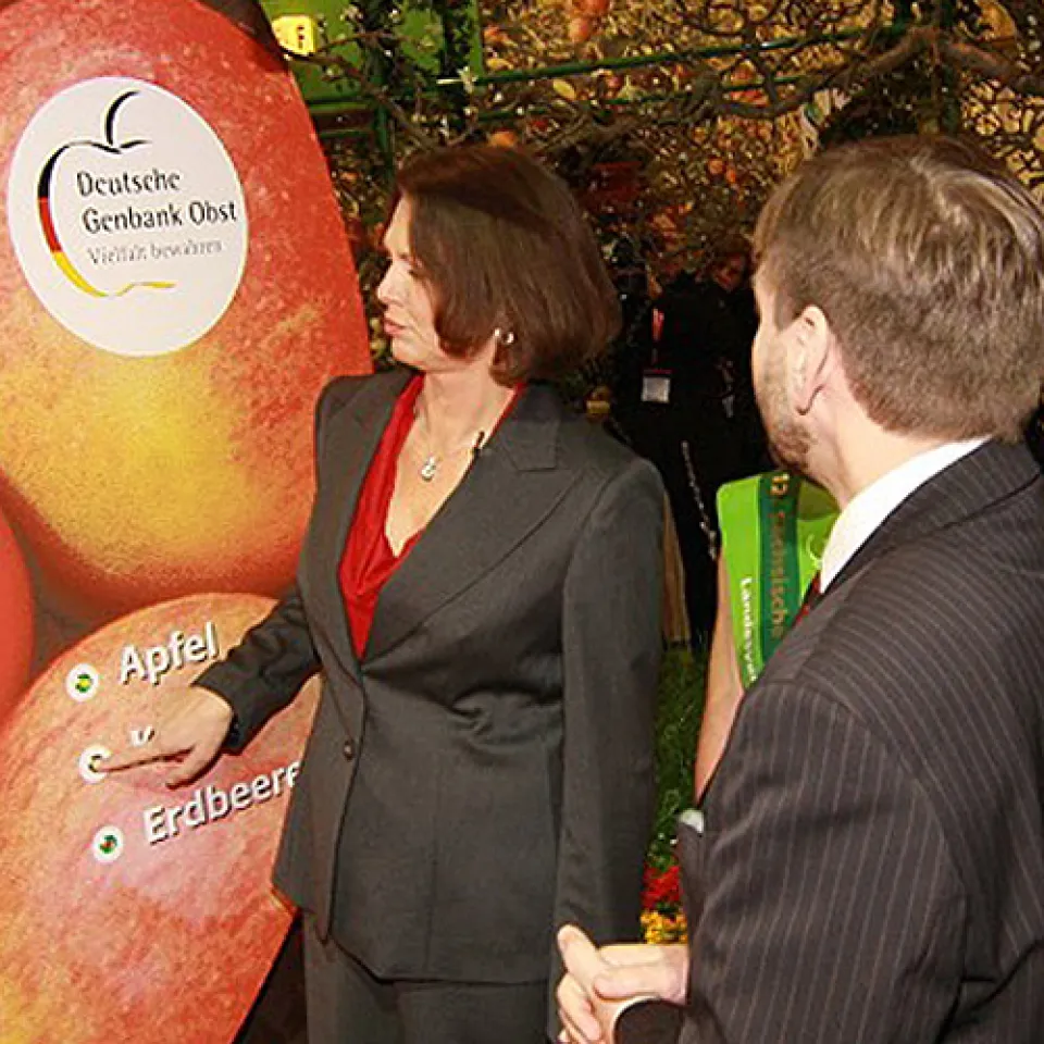 Gene von Apfel & Co. langfristig sichern 